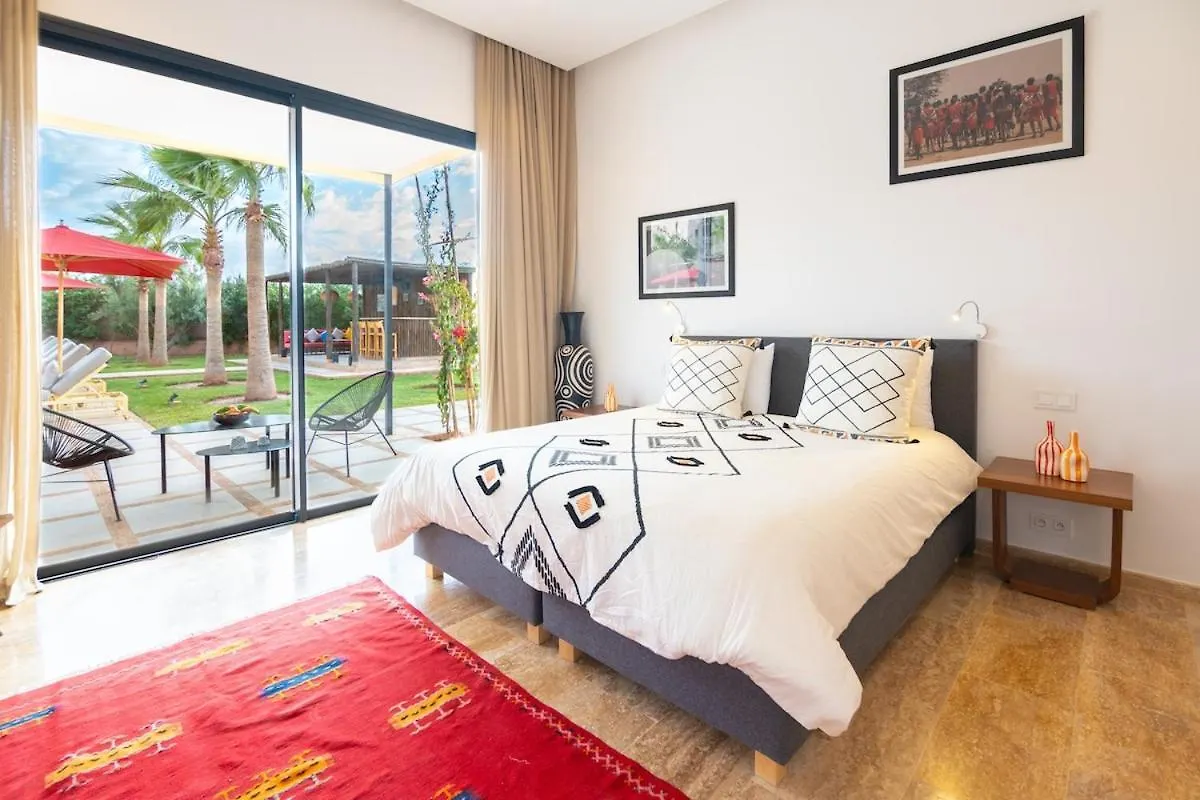 Luxury 5-Suite Villa With Heated Pool, Steam Room & Games Marrakesz Maroko