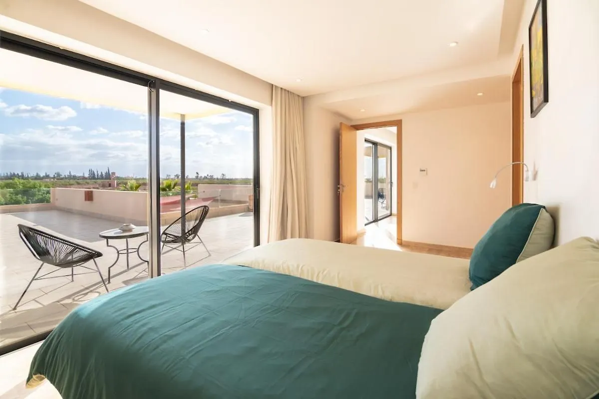 Luxury 5-Suite Villa With Heated Pool, Steam Room & Games Marrákes